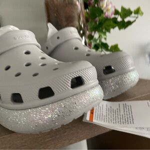 I’m selling these beautiful crocs new